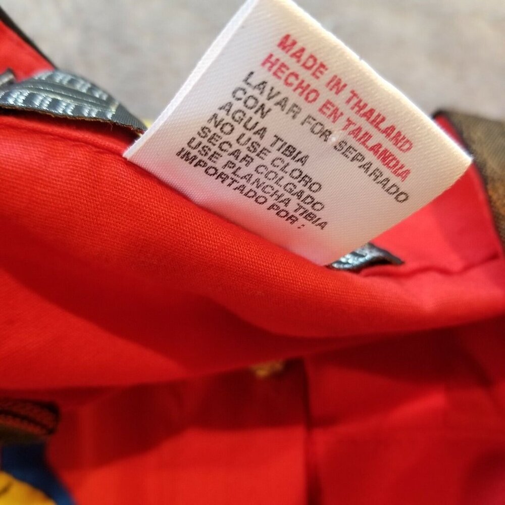 Mega Private Womens Medium Bird Patchwork Button … - image 4